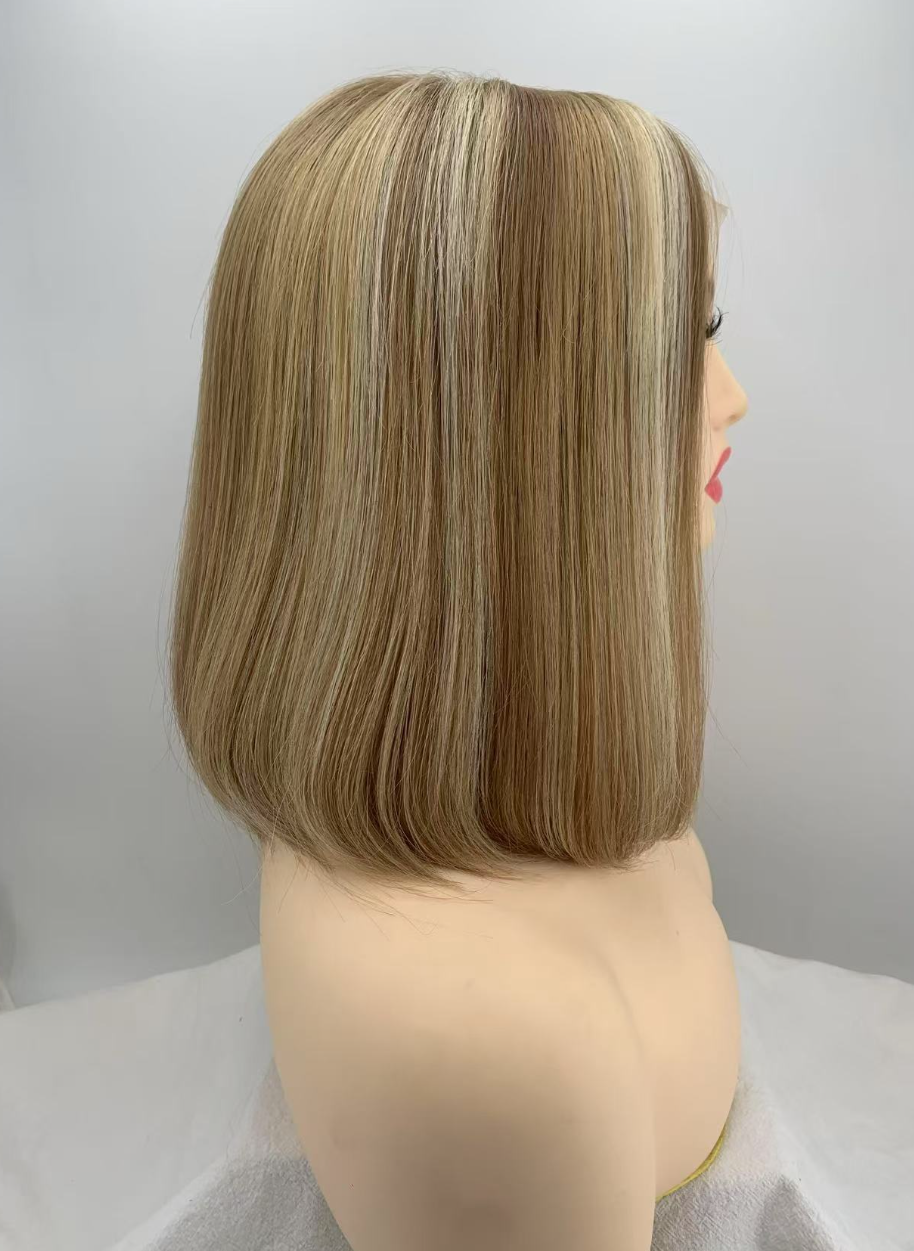 Salvi hair -SHW006 Lace Top Wig 100% Chinese Cuticle Hair Jewish Kosher Wig
