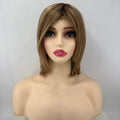 Salvi hair-SHW008  Full hand tied wigs  100% European natural hair  10inch  Ship within 24 hours Money-back guarantee within 30 days