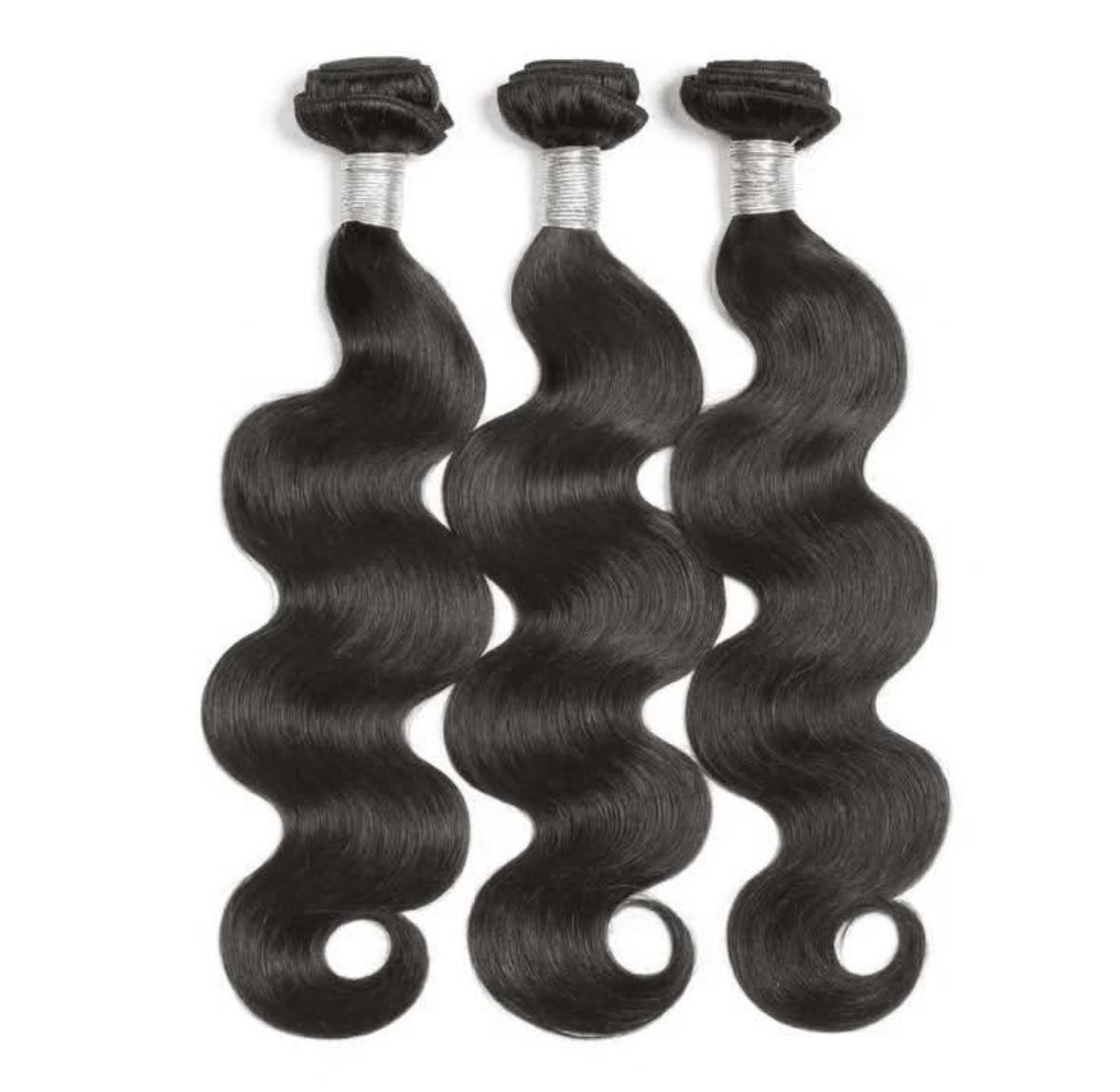 Salvihair-SHB001  Hair bundles Body wave Raw Virgin hair  100gram 100gram  22inch  1piece cuticle virgin human hair weft for black beauty women