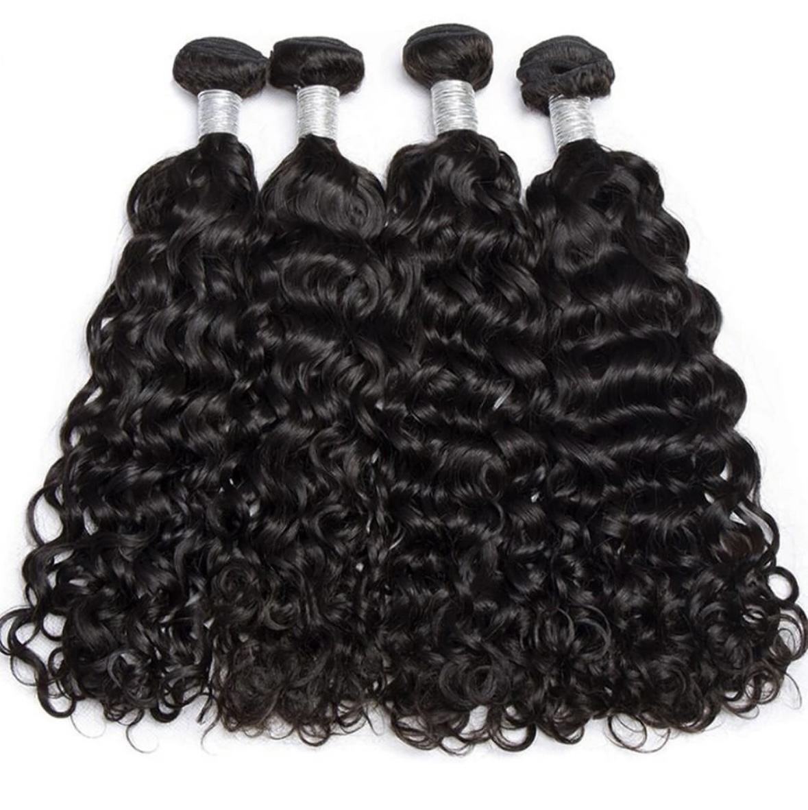 Salvihair-SHB002 Deep curly hair bundles are made of high quality 100% cuticle virgin human hair.
