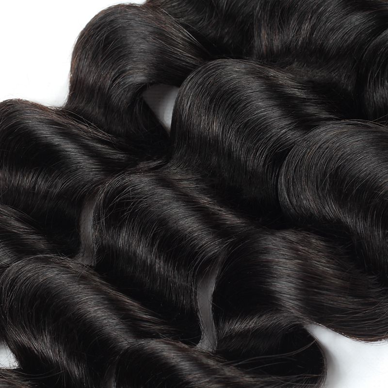 Salvihair-SHB003 Loose wave Hair bundles 100gram 22inch Chinese virgin raw cuticle human hair